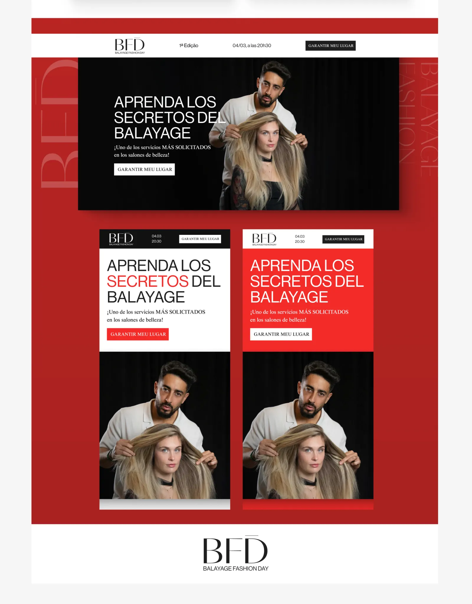 Balayage Fashion Day project board