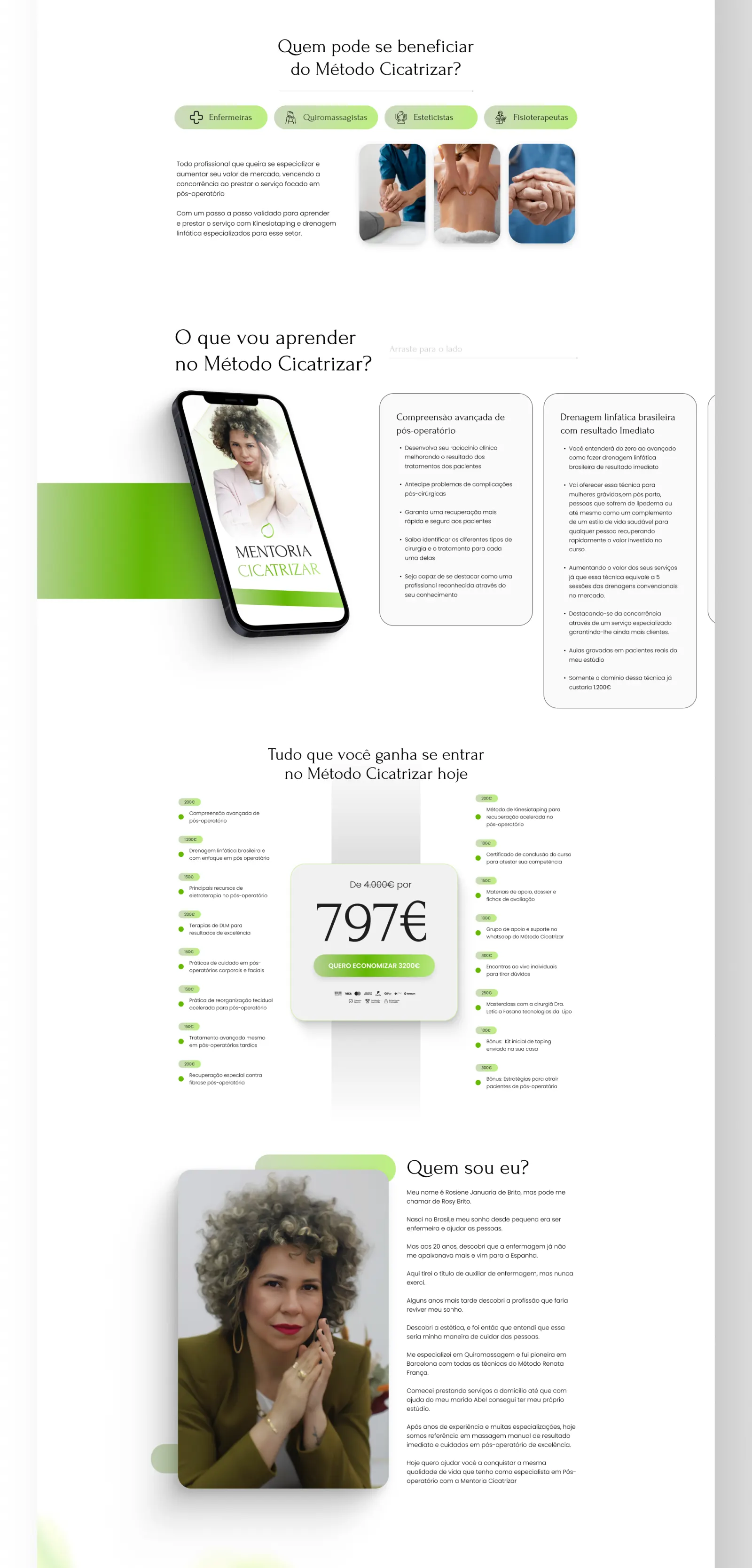 Mentoria Cicatrizar product page
