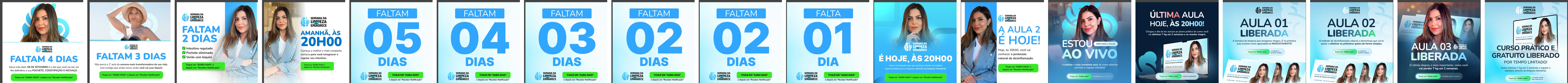Reminder feed ads for the challenge week