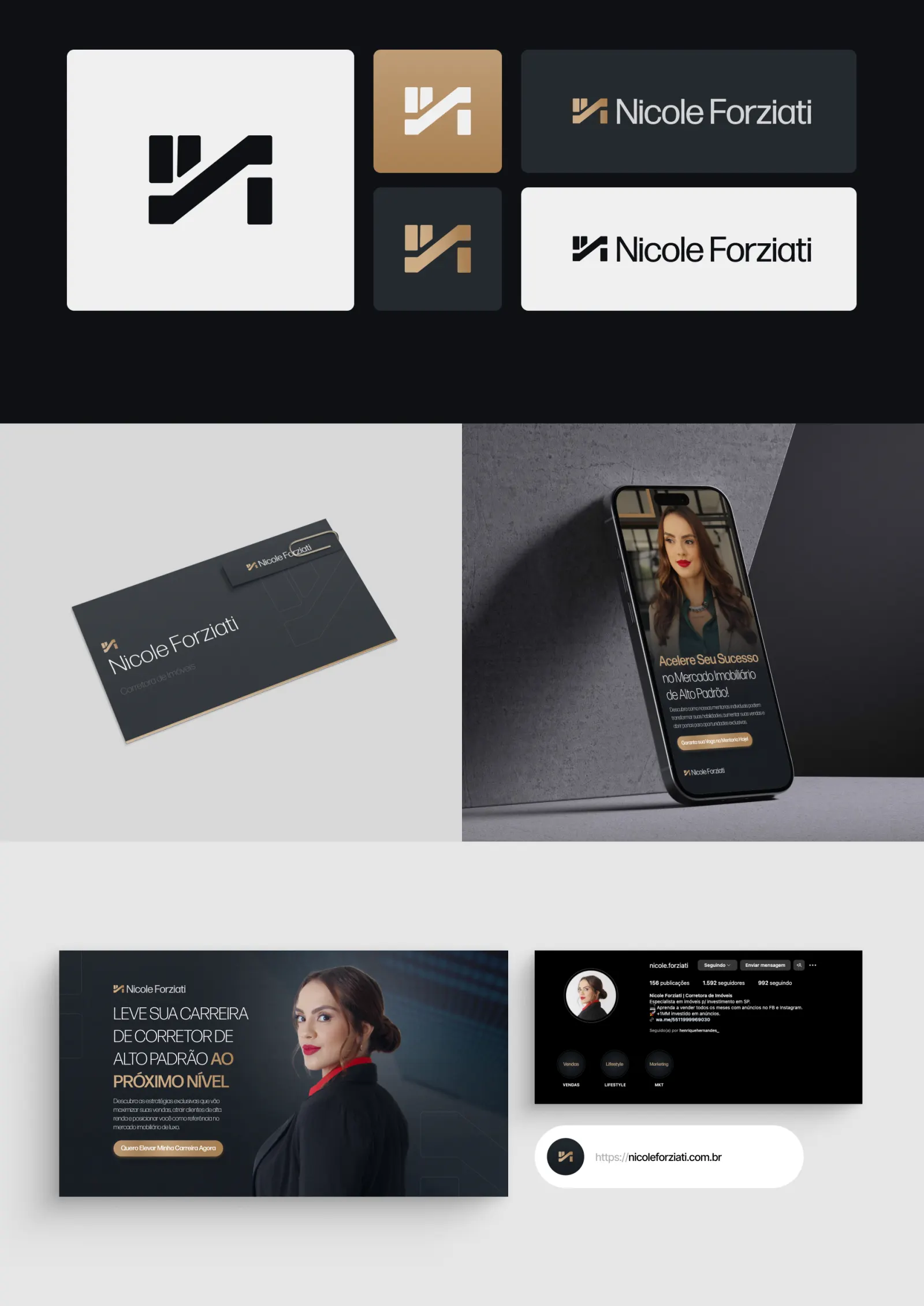Nicole Forziati brand board