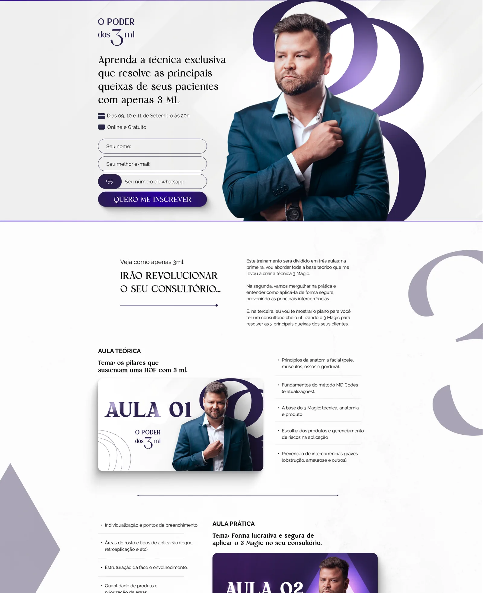 Capture page for O Poder dos 3ML