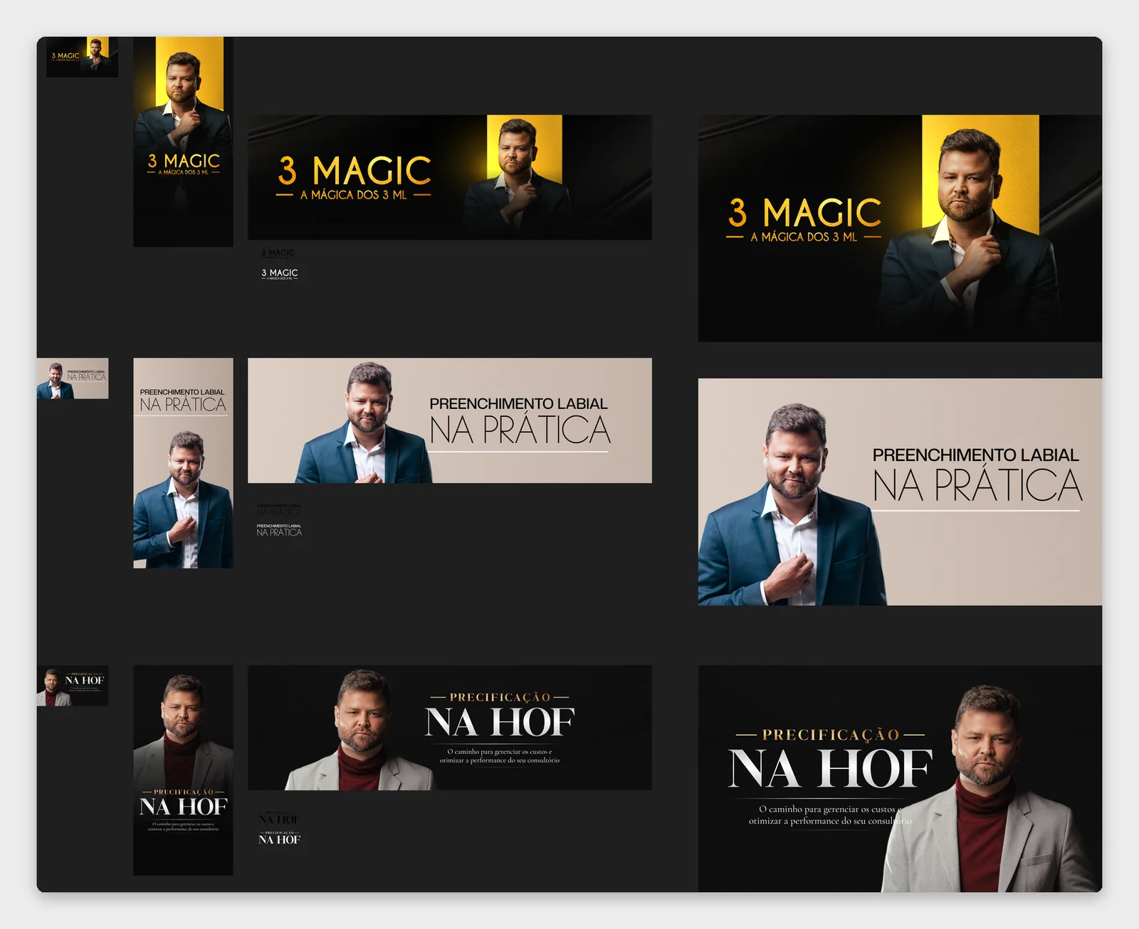 Checkout banners and course covers
