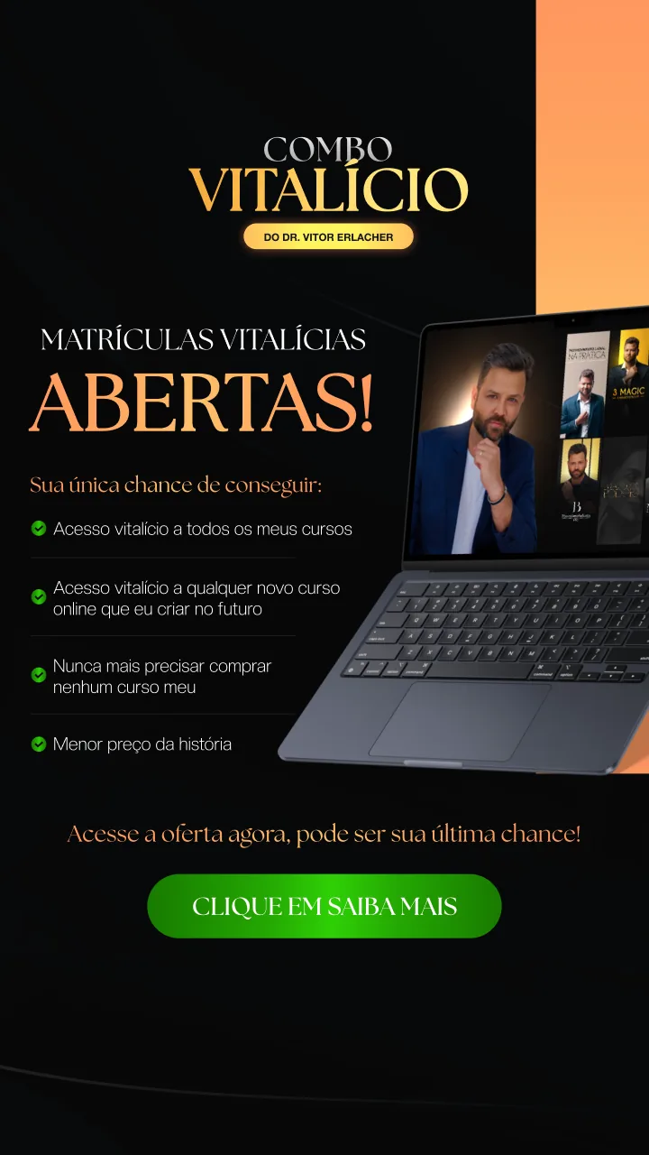 Sales story for Black Friday Vitalícia